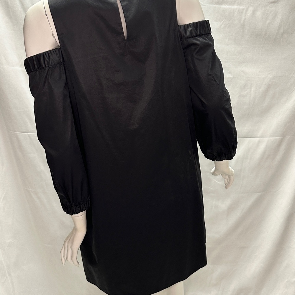 Tibi Size 8 Black Open shoulder Dress - Picture 7 of 12